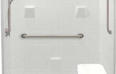 Barrier Free Handicap Shower photo